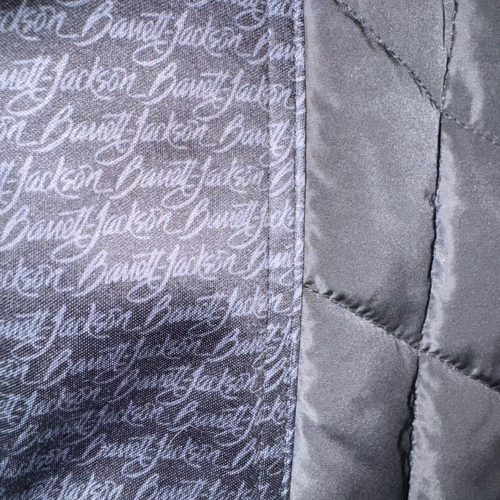 Barrett Jackson Official Black & Red Quilted Vest - Women's collector car & moto - Picture 7 of 7